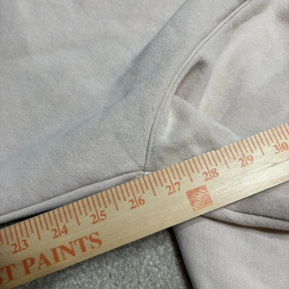 Nike Sweatpants Mens Small‎ Beige Fleece Jogger Pants Pockets Lounge Drawstring
